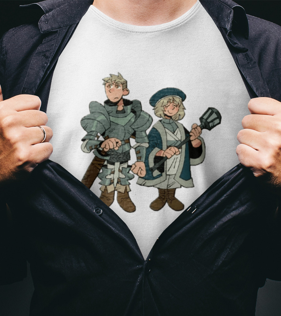 Laios Touden Marcille Donato Characters From Delicious In Dungeon Manga T-Shirt