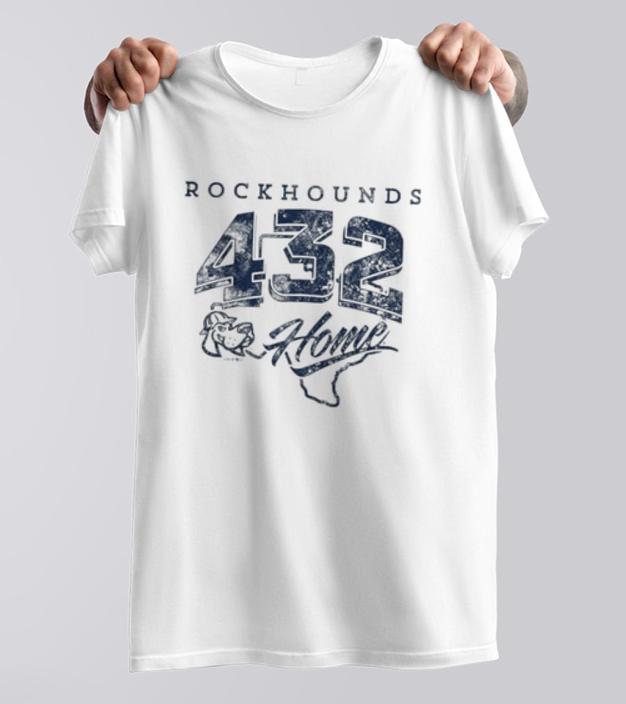 Midland RockHounds 432 Texas Home Baseball Team T-Shirt