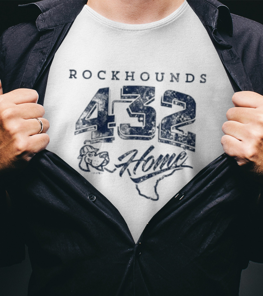 Midland RockHounds 432 Texas Home Baseball Team T-Shirt