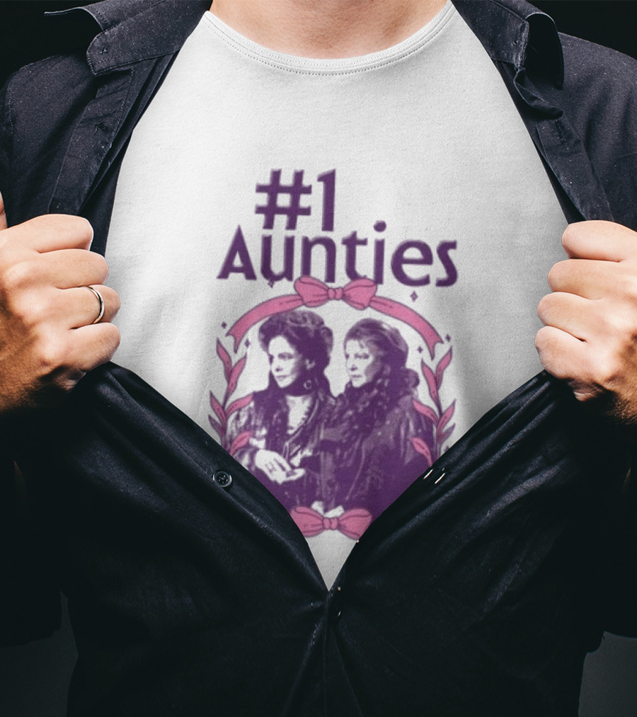 #1 Aunties Practical Magic Aunt Frances And Aunt Jet T-Shirt
