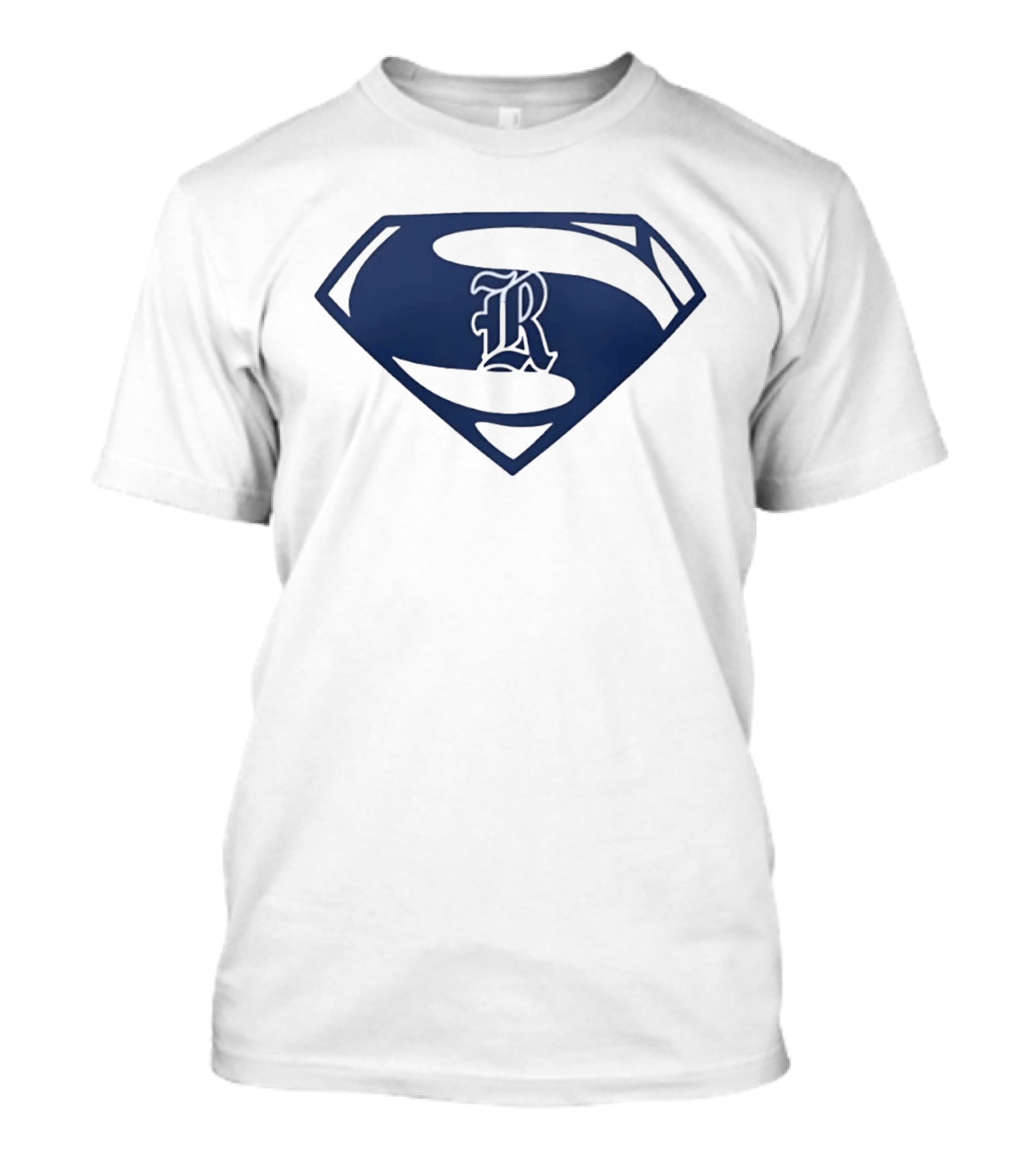 R Shield Emblem Superhero Inspired Crest T-Shirt