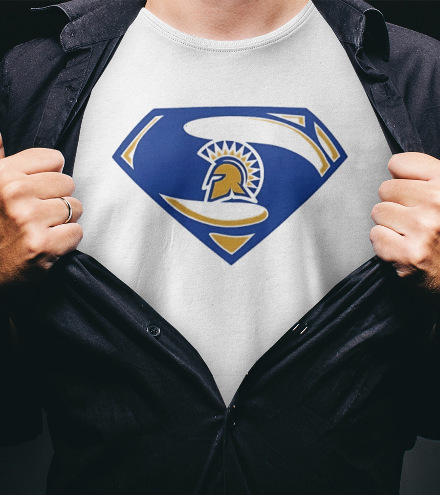 San Jose State Spartans Superman NCAA T-Shirt