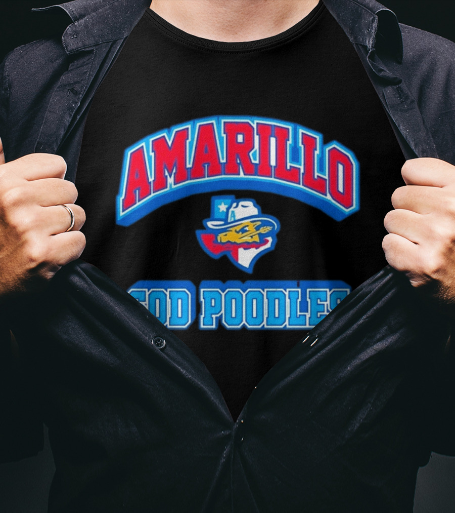 Amarillo Sod Poodles Texas Baseball Team T-Shirt