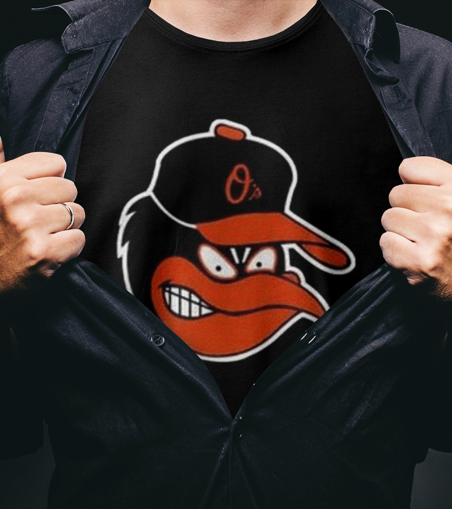 Baltimore Orioles Os Angry Bird Black September 19 2026 T-Shirt