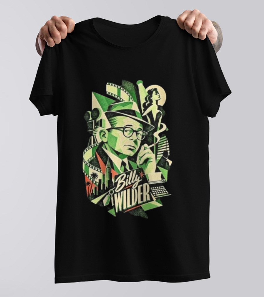 Billy Wilder Classic Hollywood Director Retro Film T-Shirt
