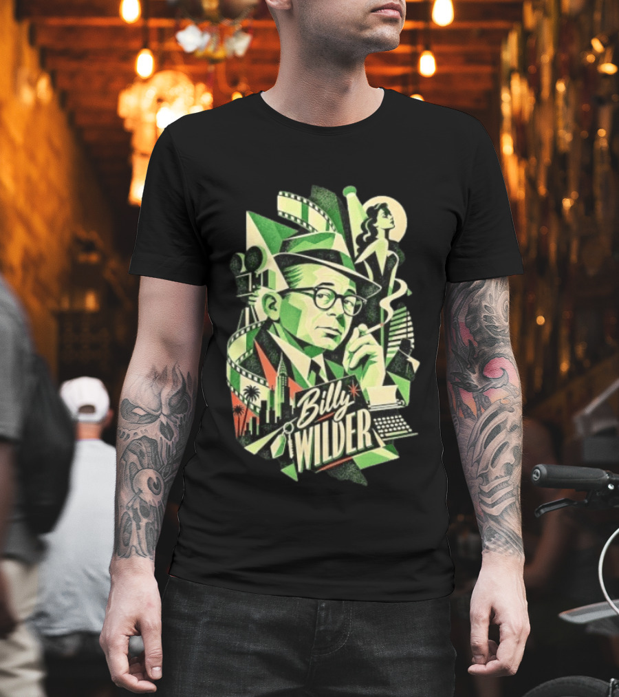 Billy Wilder Classic Hollywood Director Retro Film T-Shirt