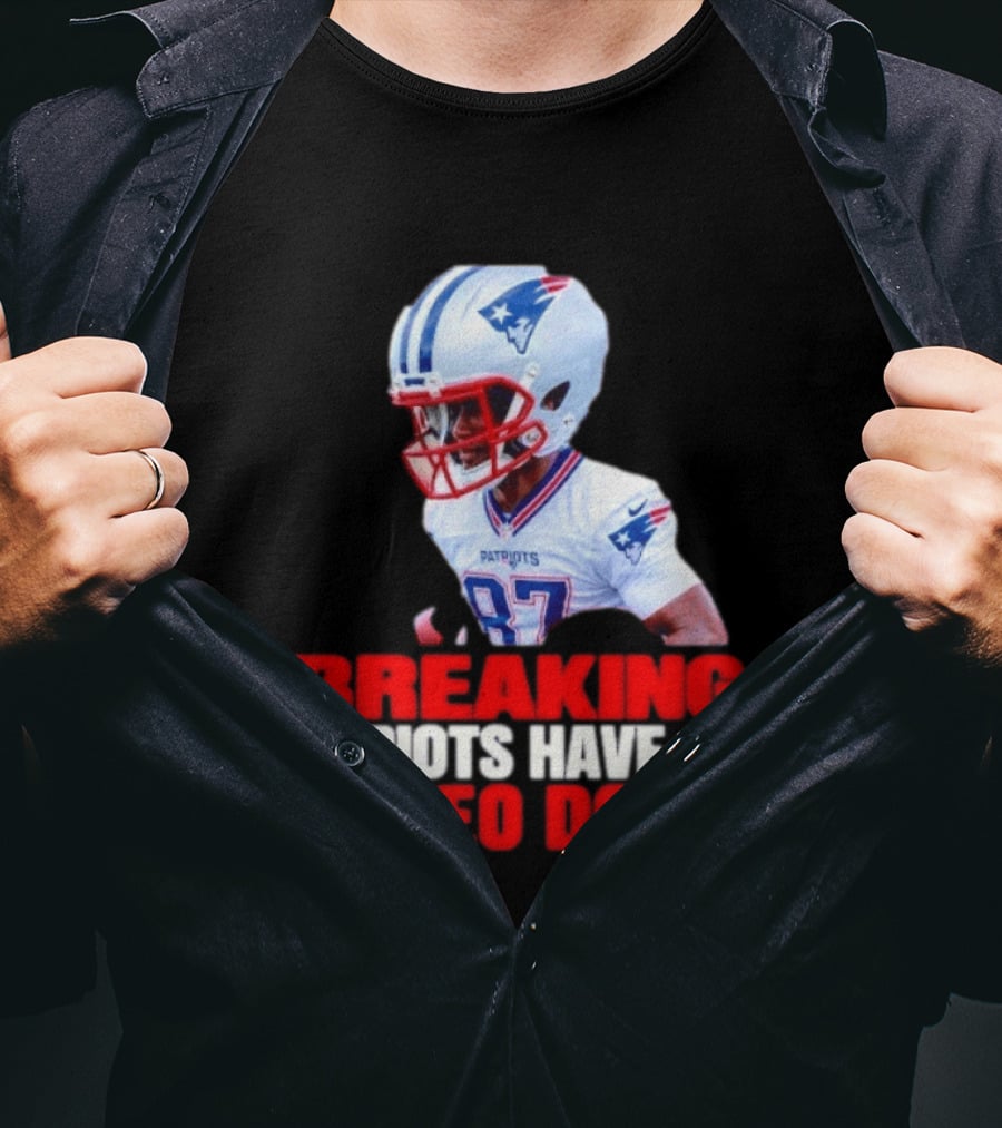 Breaking Patriots Have Cut Romeo Doubs 87 Football News T-Shirt