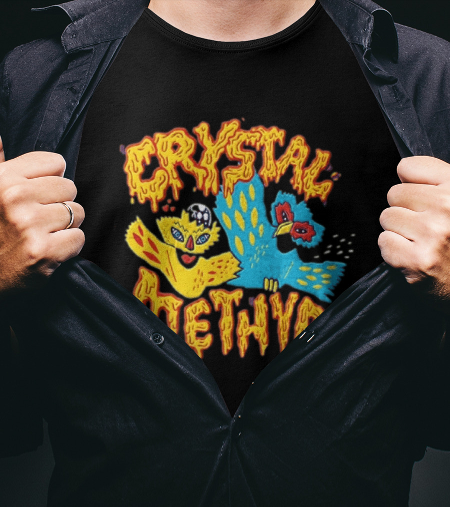 Crystal Methyd RuPaul Drag Race Bird Characters T-Shirt
