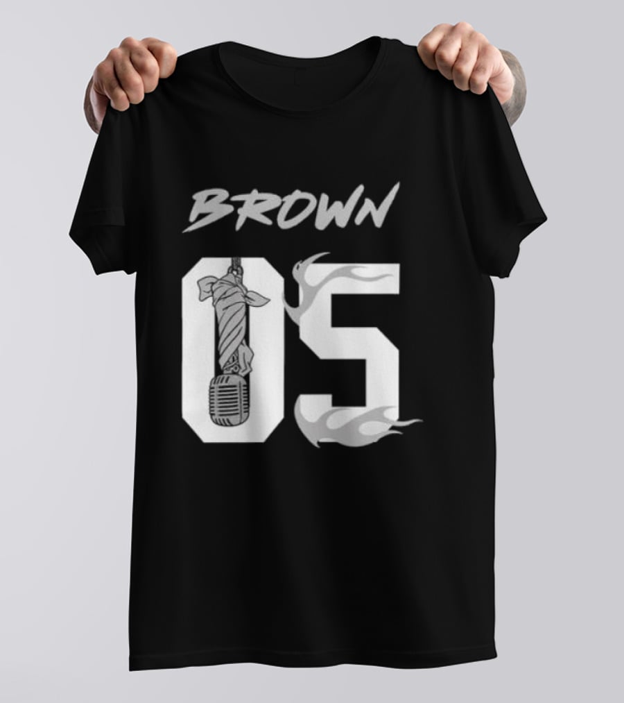 Las Vegas Raiders Chris Brown 2026 The R&R Tour 05 Flame T-Shirt