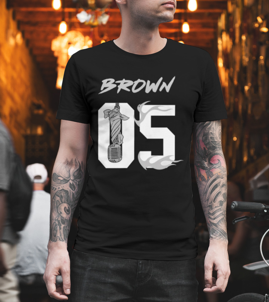 Las Vegas Raiders Chris Brown 2026 The R&R Tour 05 Flame T-Shirt