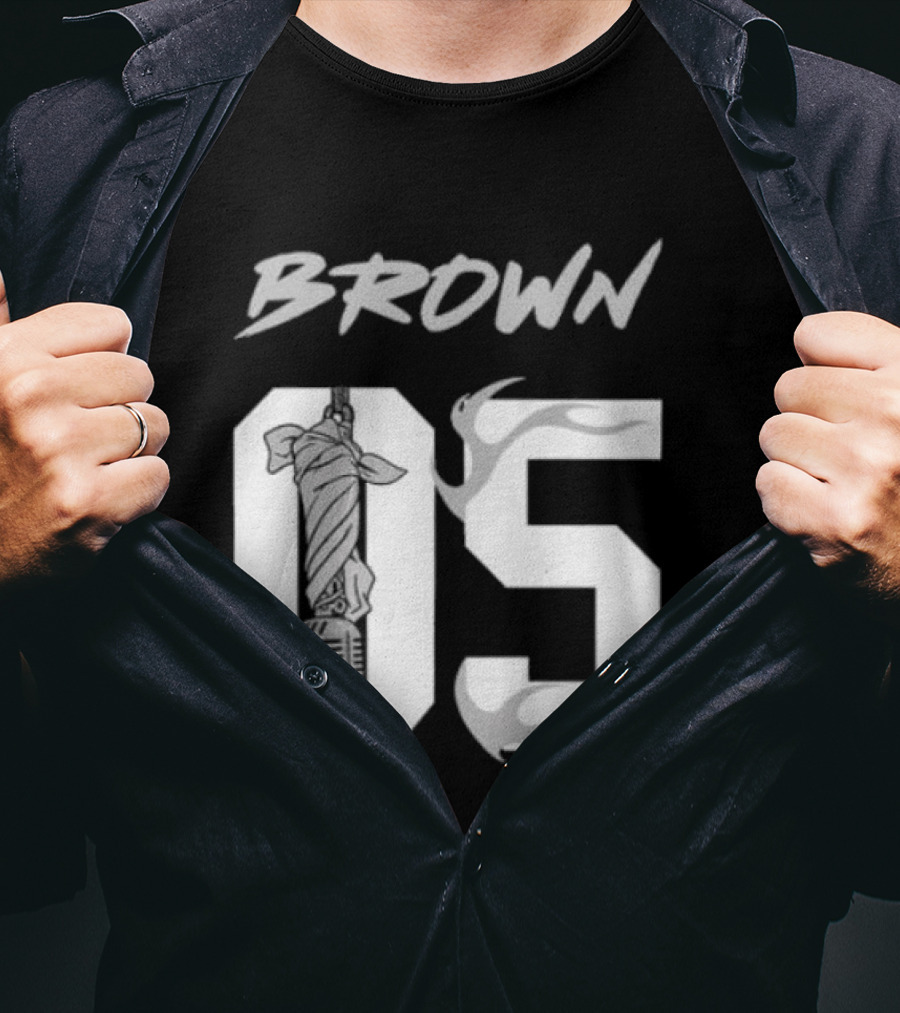 Las Vegas Raiders Chris Brown 2026 The R&R Tour 05 Flame T-Shirt