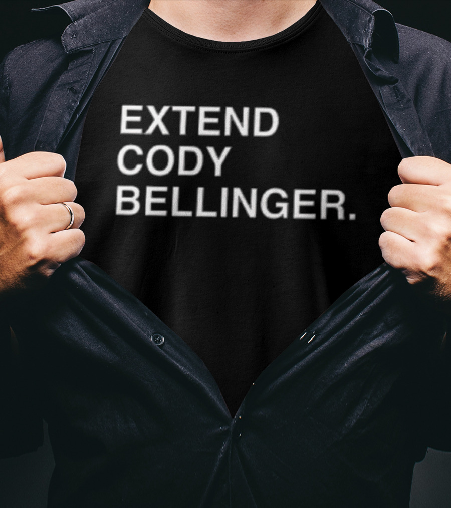 Extend Cody Bellinger Chicago Cubs Fan Message T-Shirt