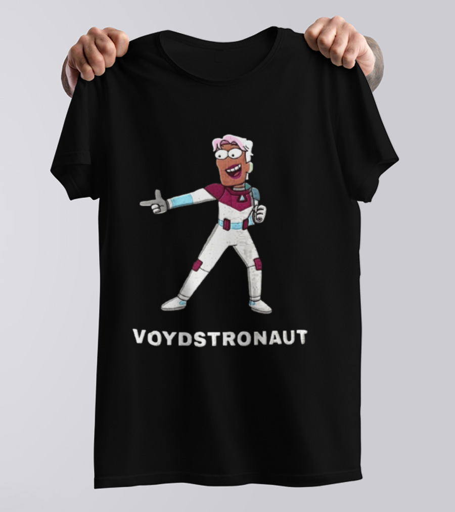 Voydstronaut Cartoon Character With Spacesuit Costume For The Incredibles Fans T-Shirt