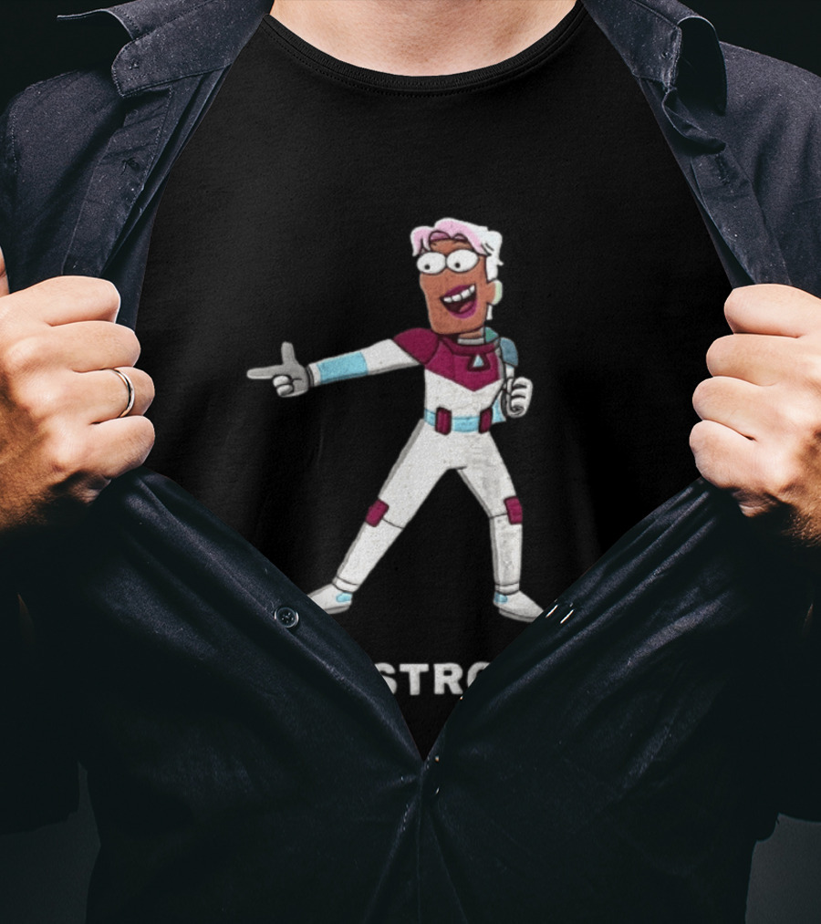 Voydstronaut Cartoon Character With Spacesuit Costume For The Incredibles Fans T-Shirt