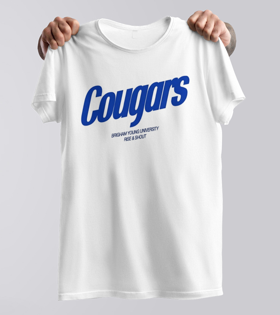 Brigham Young University Cougars Rise Shout T-Shirt