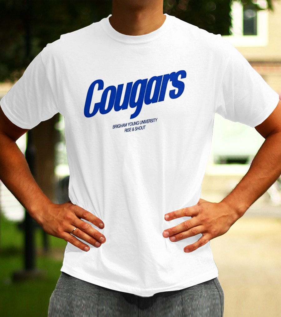 Brigham Young University Cougars Rise Shout T-Shirt