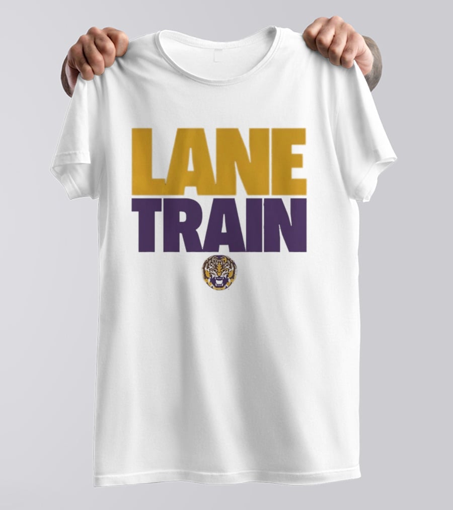 Lane Train LSU Tigers Football SEC Fan Gear T-Shirt