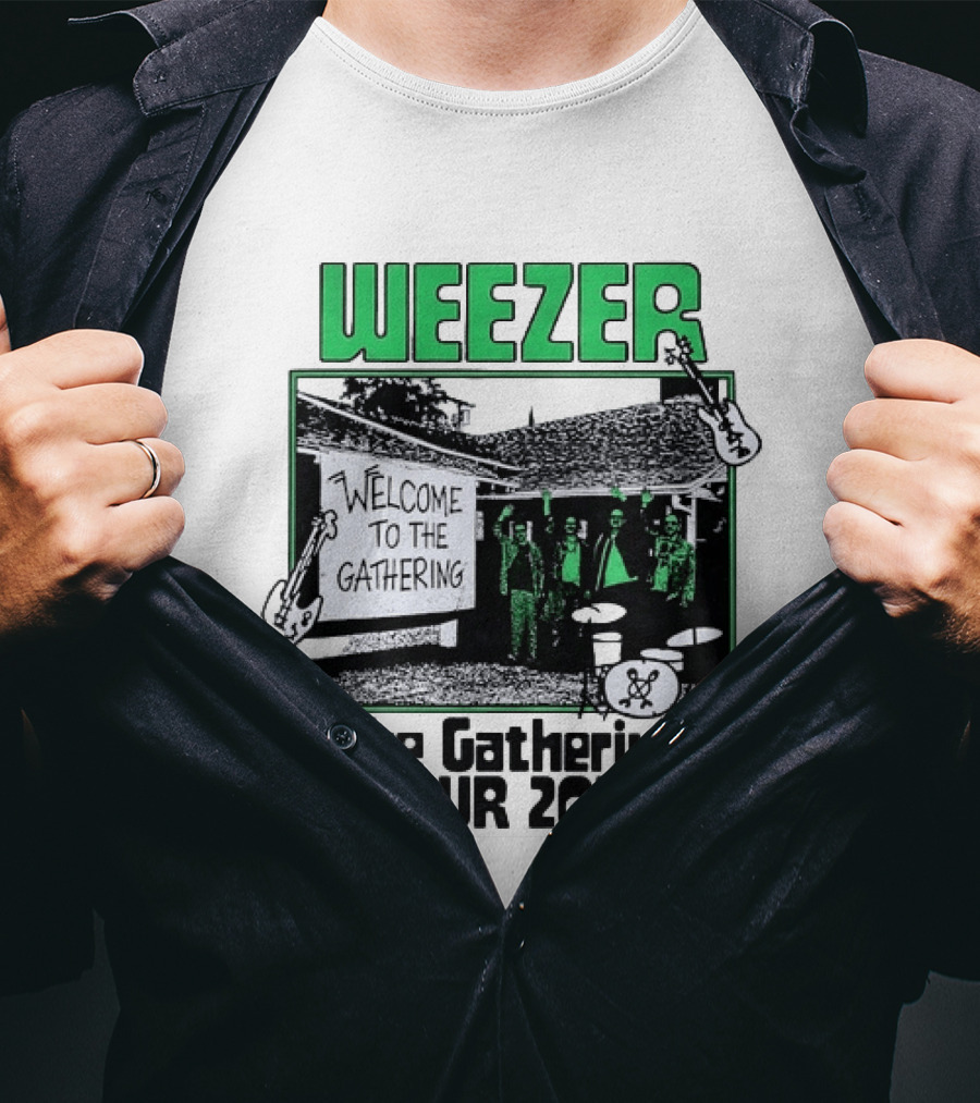 Weezer Welcome To The Gathering Tour 2026 T-Shirt