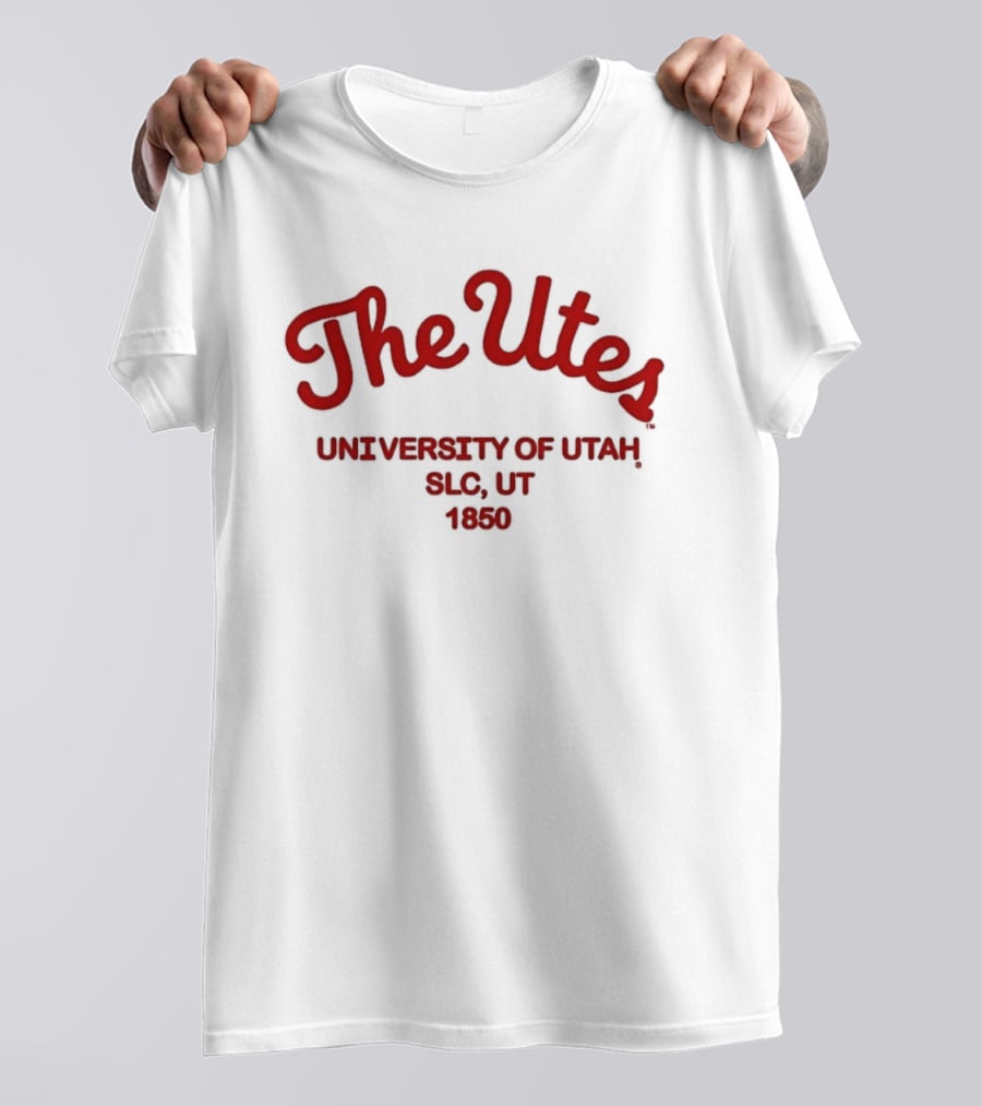 The Utes University Of Utah SLC UT 1850 T-Shirt
