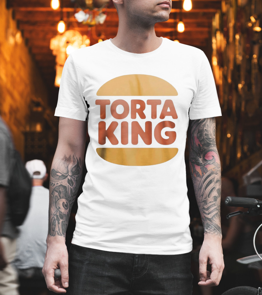 Torta King Burger Mexican Food Sandwich Concept T-Shirt