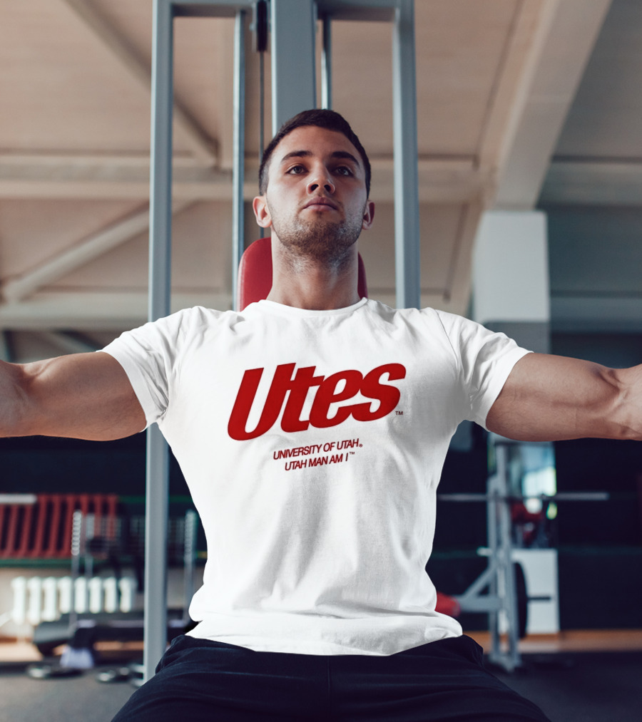 Utes University Of Utah Utah Man Am I NCAA T-Shirt