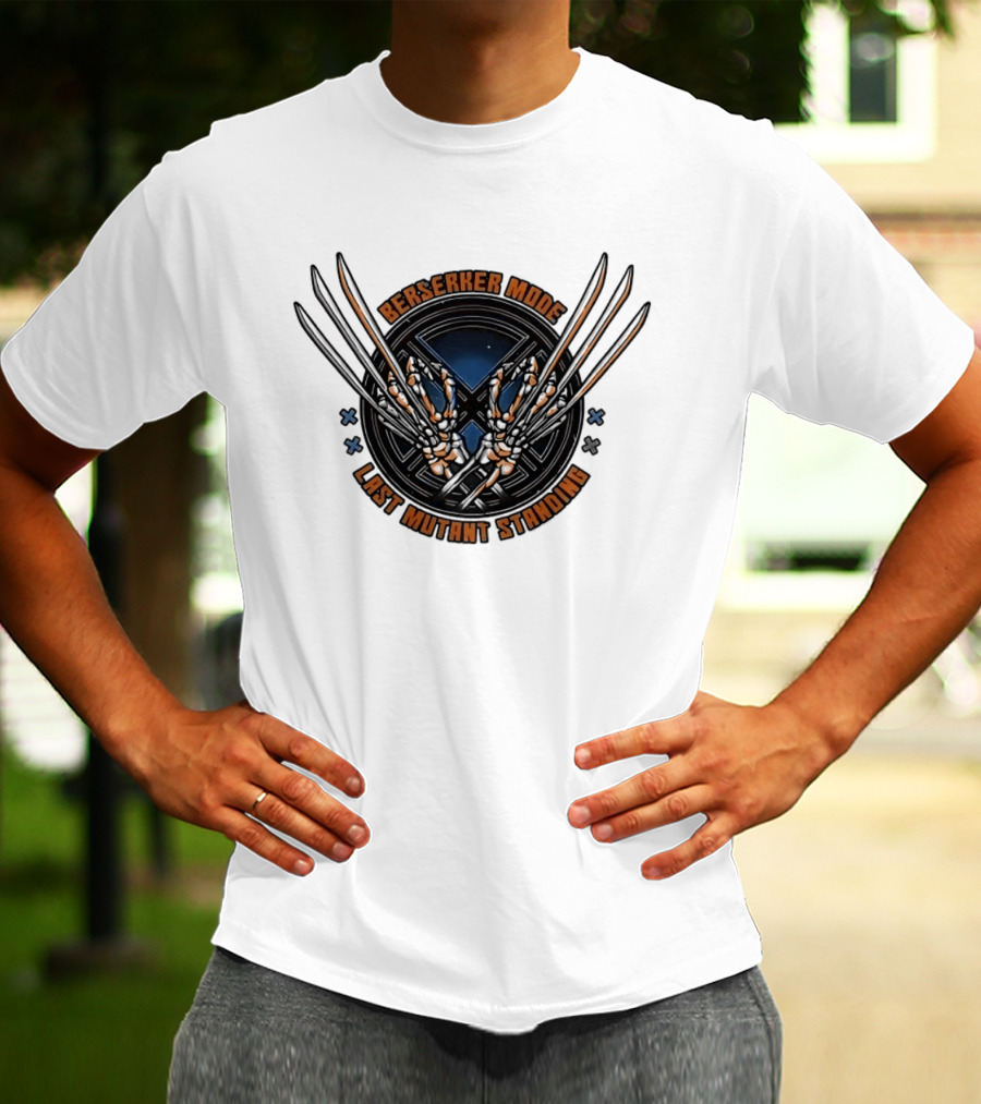 Wolverine Berserker Mode Last Mutant Standing T-Shirt