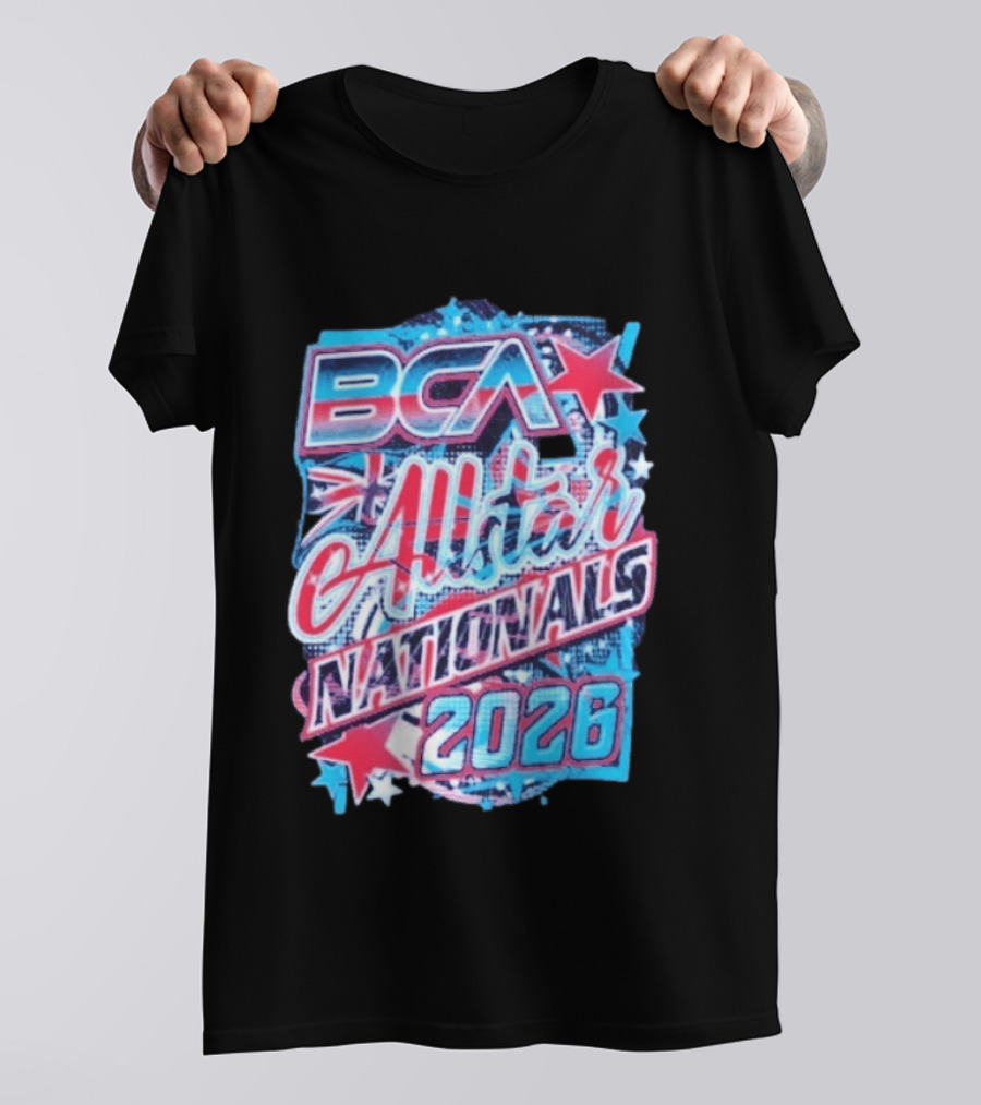 BCA Allstar Nationals 2026 Union Jack Stars T-Shirt