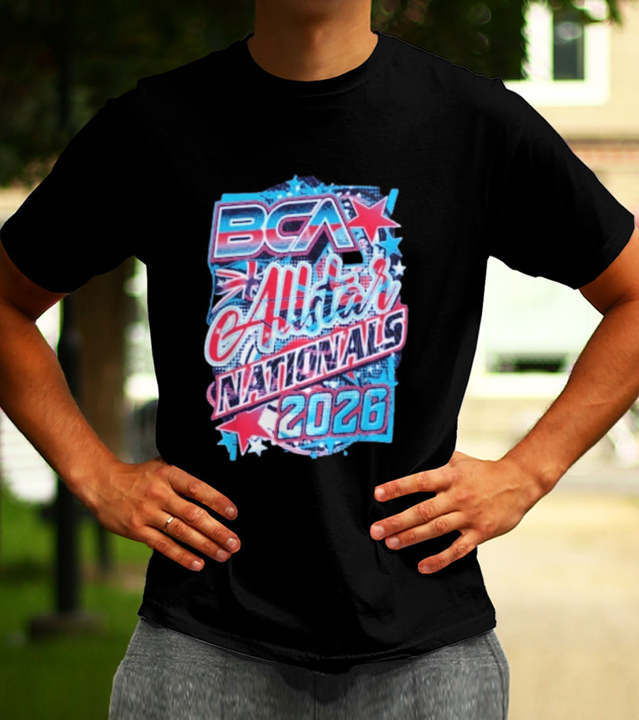 BCA Allstar Nationals 2026 Union Jack Stars T-Shirt