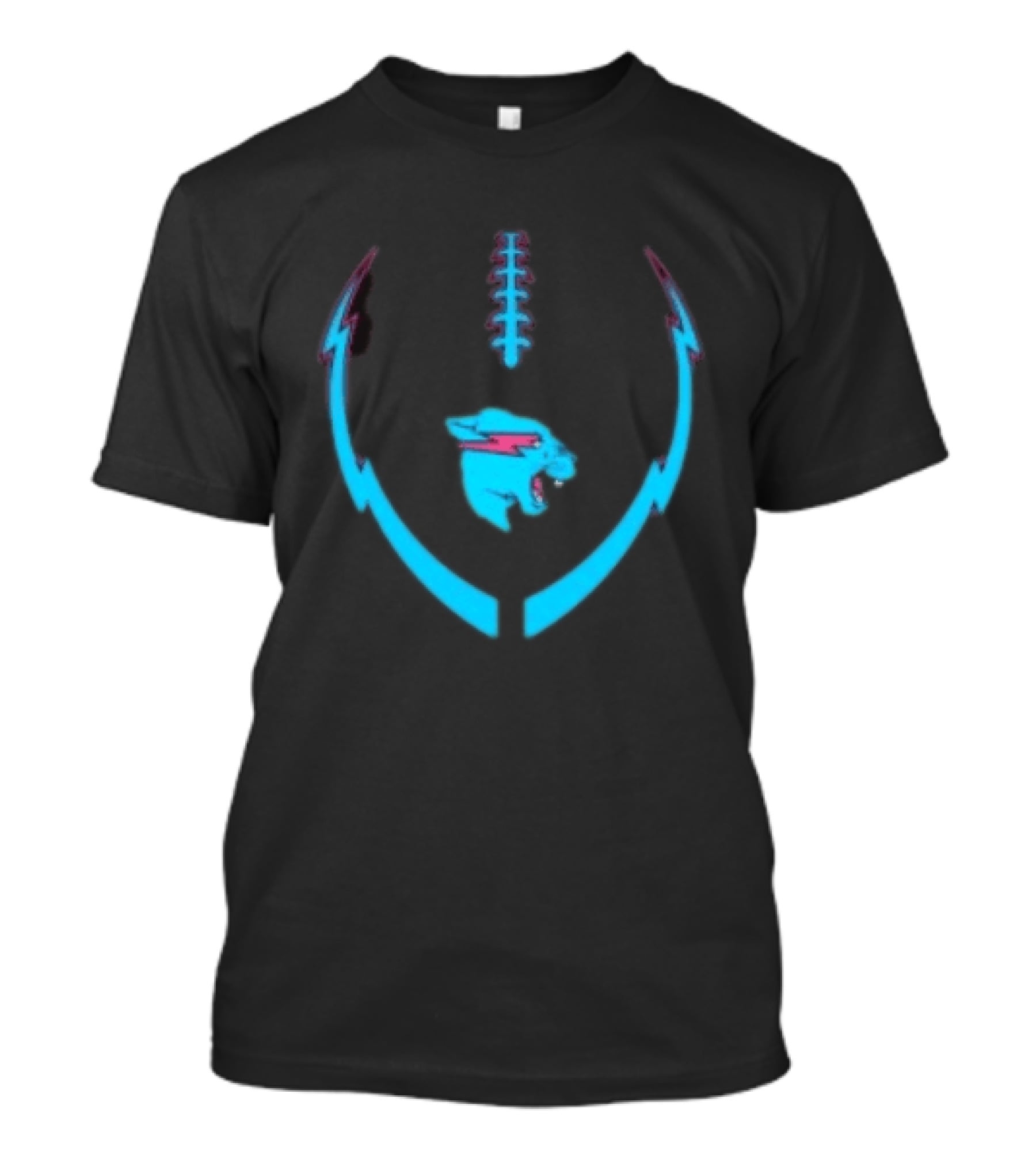 Mrbeast Store Beast Lightning Football T-Shirt