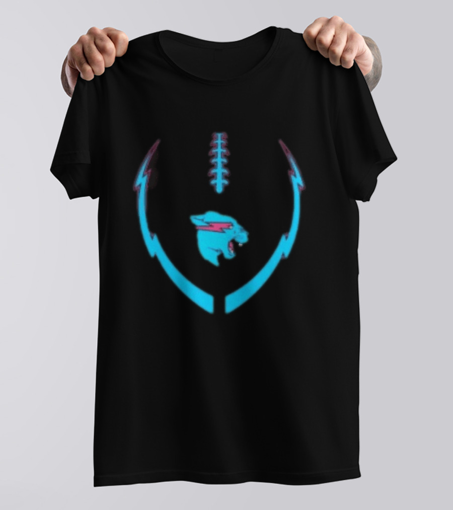 Mrbeast Store Beast Lightning Football T-Shirt