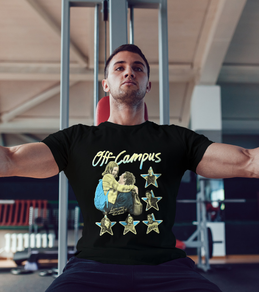 Off Campus Elle Kennedy Love Was Never Part Of The Deal Romance Book Characters T-Shirt