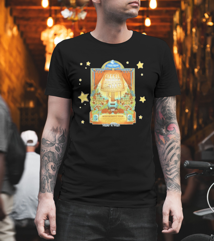 Oteil Burbridge LaMP Wish Benefit Tour Make A Wish Foundation Fiddlehead Brewing Company T-Shirt