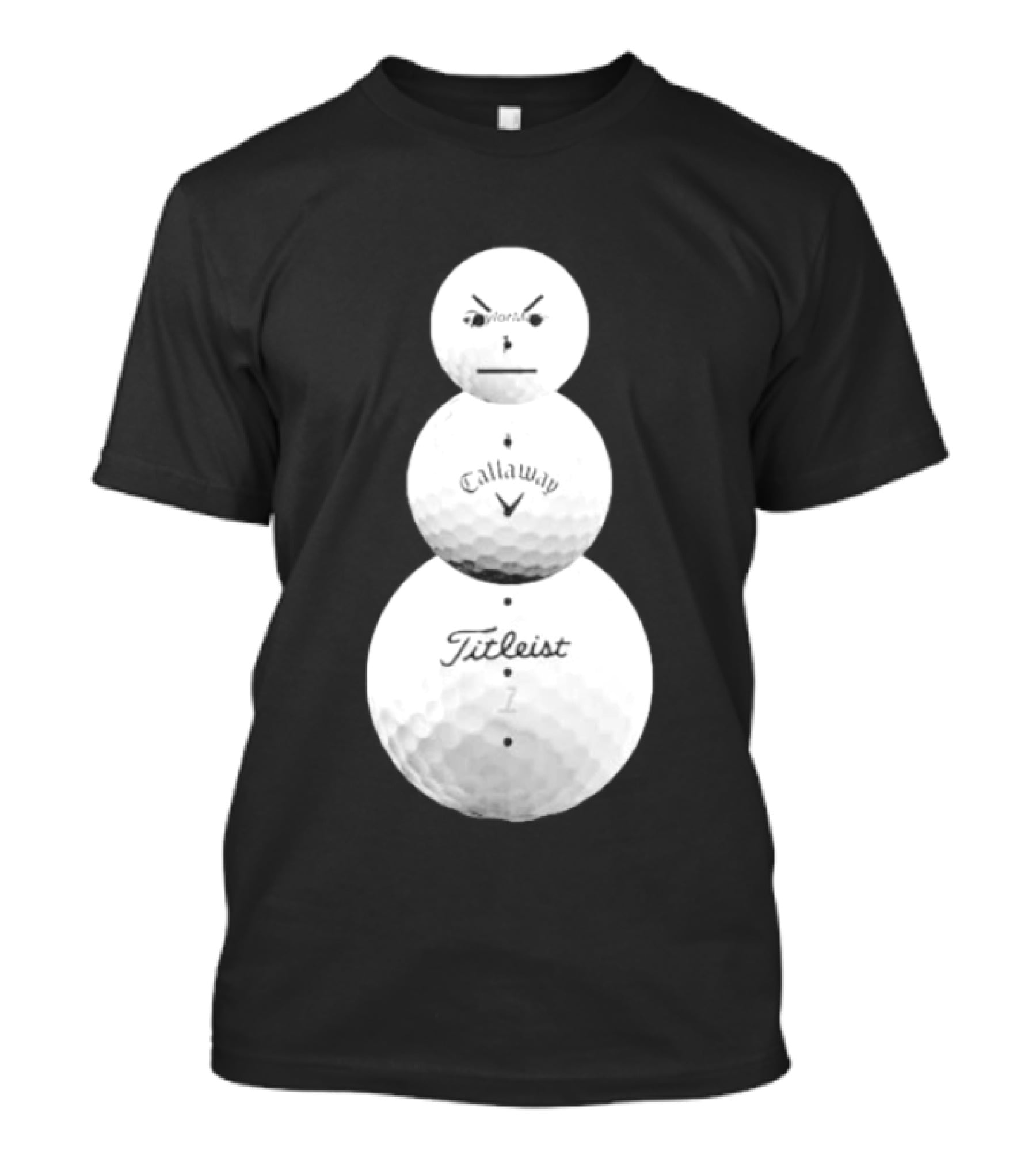Sand Trap Or Die Golf Ball Snowman TaylorMade Callaway Titleist T-Shirt
