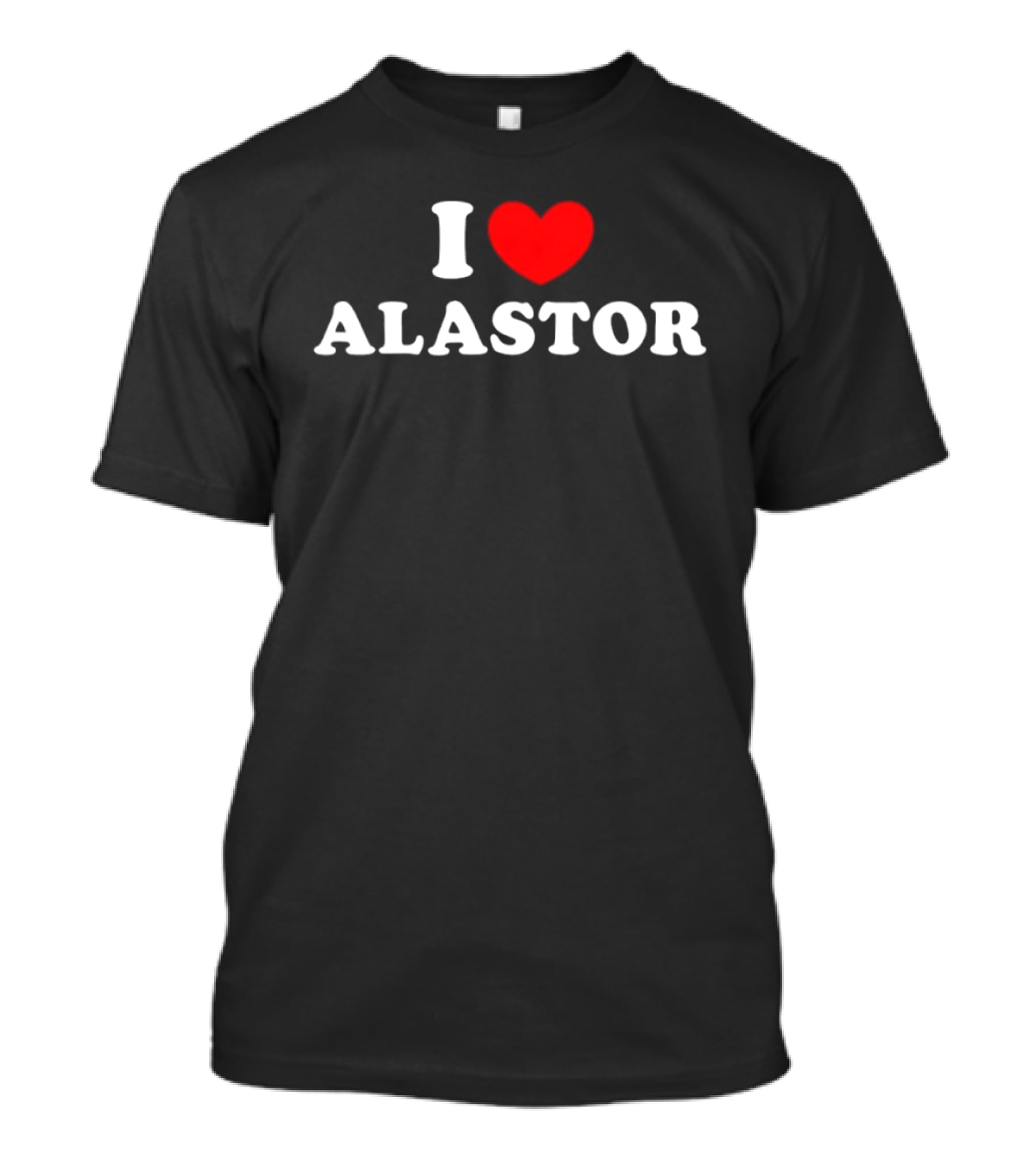 I Love Alastor Hazbin Hotel Radio Demon T-Shirt