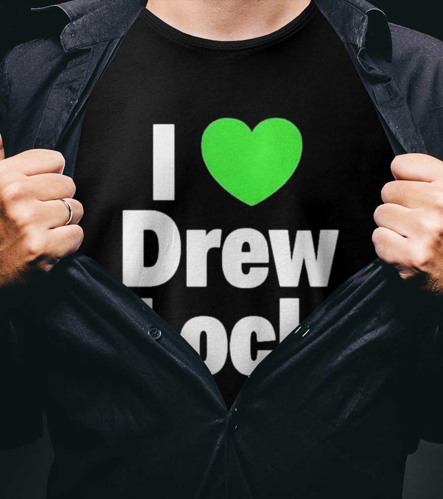 I Love Drew Lock Seattle Seahawks Fan T-Shirt