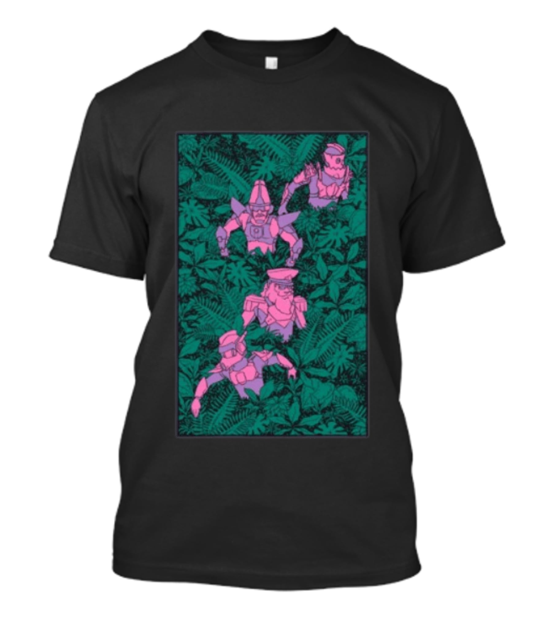 Twrp Store Rainforest Zip Up Robot Jungle Adventure T-Shirt