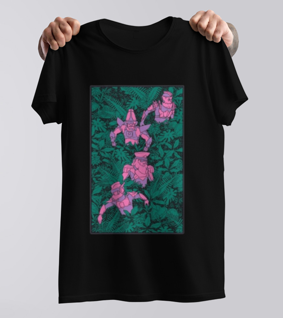 Twrp Store Rainforest Zip Up Robot Jungle Adventure T-Shirt