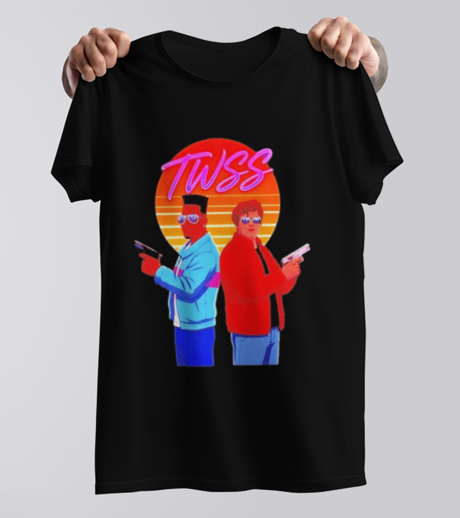 TWSS Will Jamal Retro Sunset Duo T-Shirt