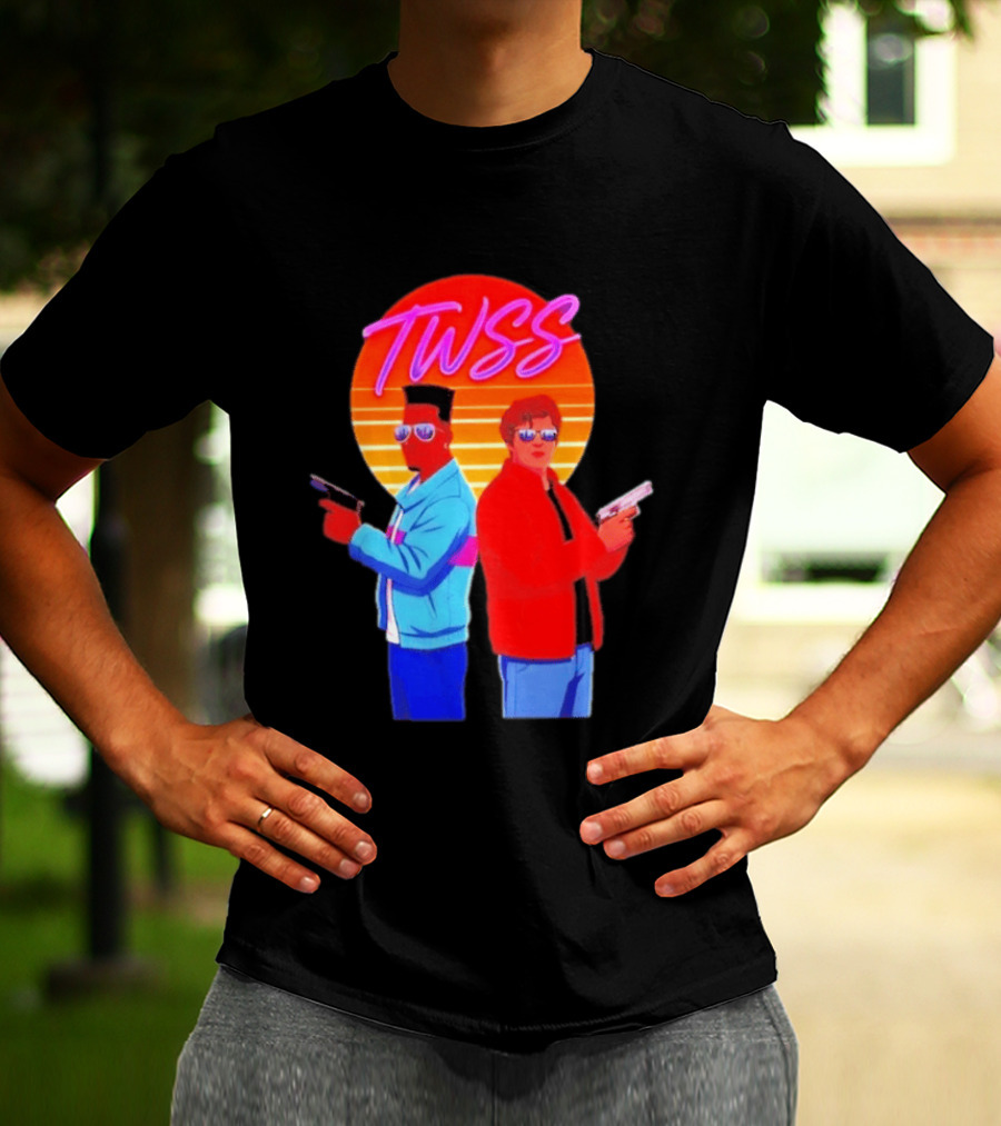 TWSS Will Jamal Retro Sunset Duo T-Shirt