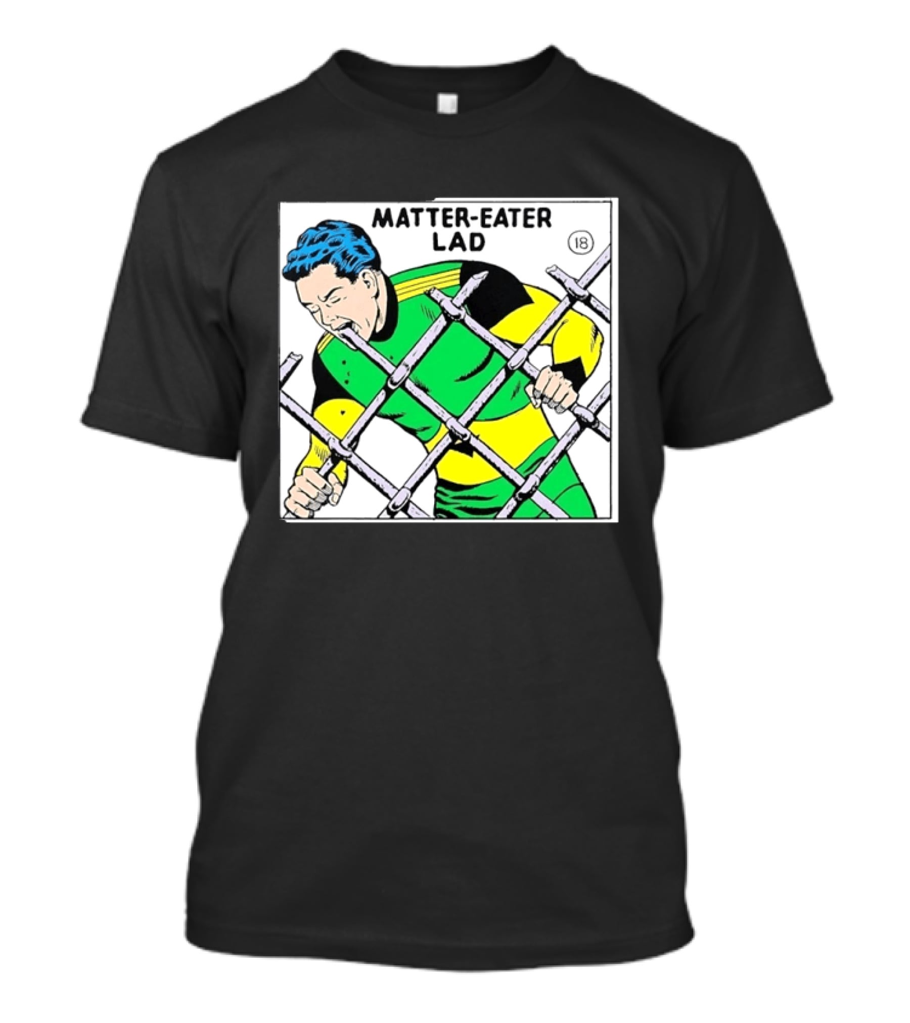 Matter Eater Lad DC Comics Retro Comic Book Panel T-Shirt