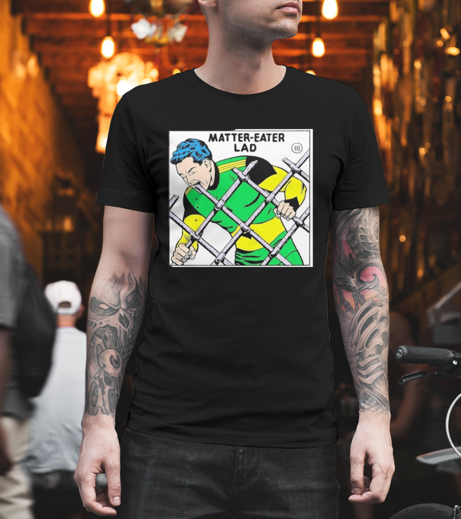 Matter Eater Lad DC Comics Retro Comic Book Panel T-Shirt