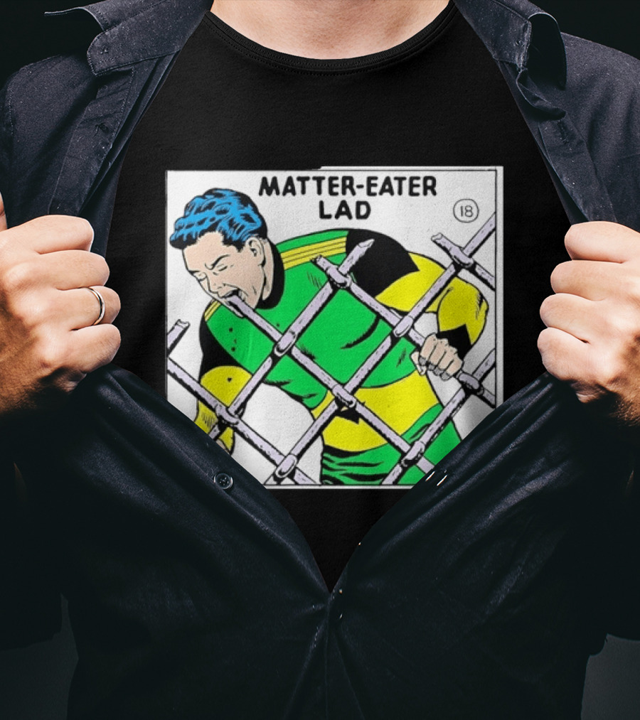 Matter Eater Lad DC Comics Retro Comic Book Panel T-Shirt