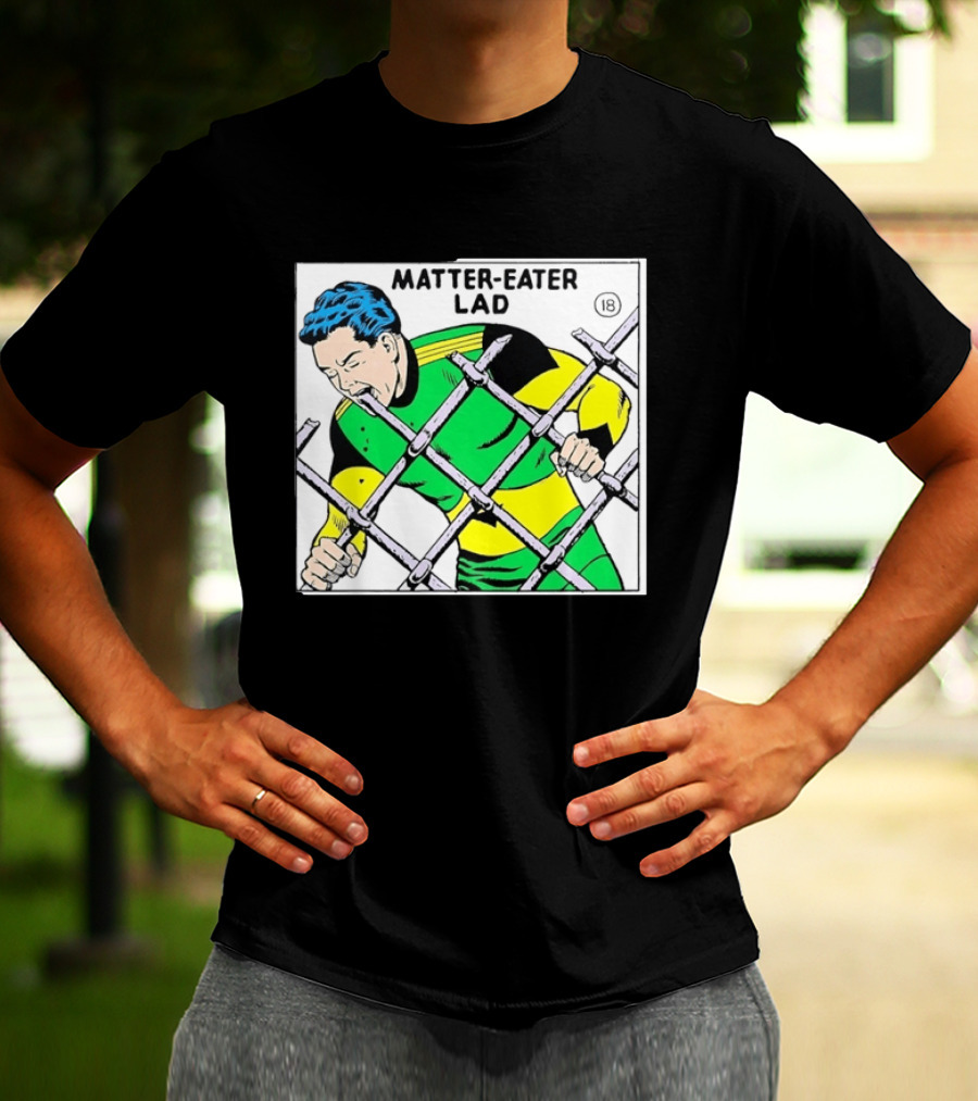 Matter Eater Lad DC Comics Retro Comic Book Panel T-Shirt
