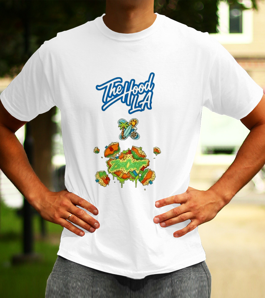 The Hood LA Dodgers Zoocorp Tropical Vibes T-Shirt