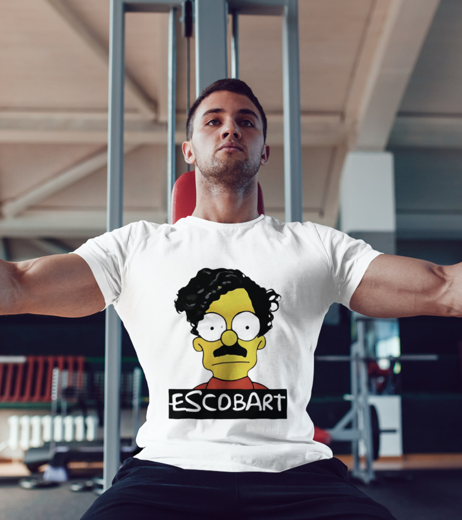 Ned Flanders Escobart Simpsons Mashup T-Shirt