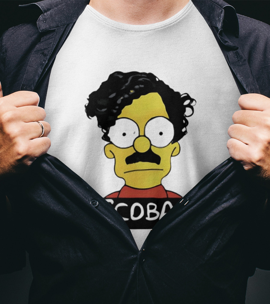 Ned Flanders Escobart Simpsons Mashup T-Shirt