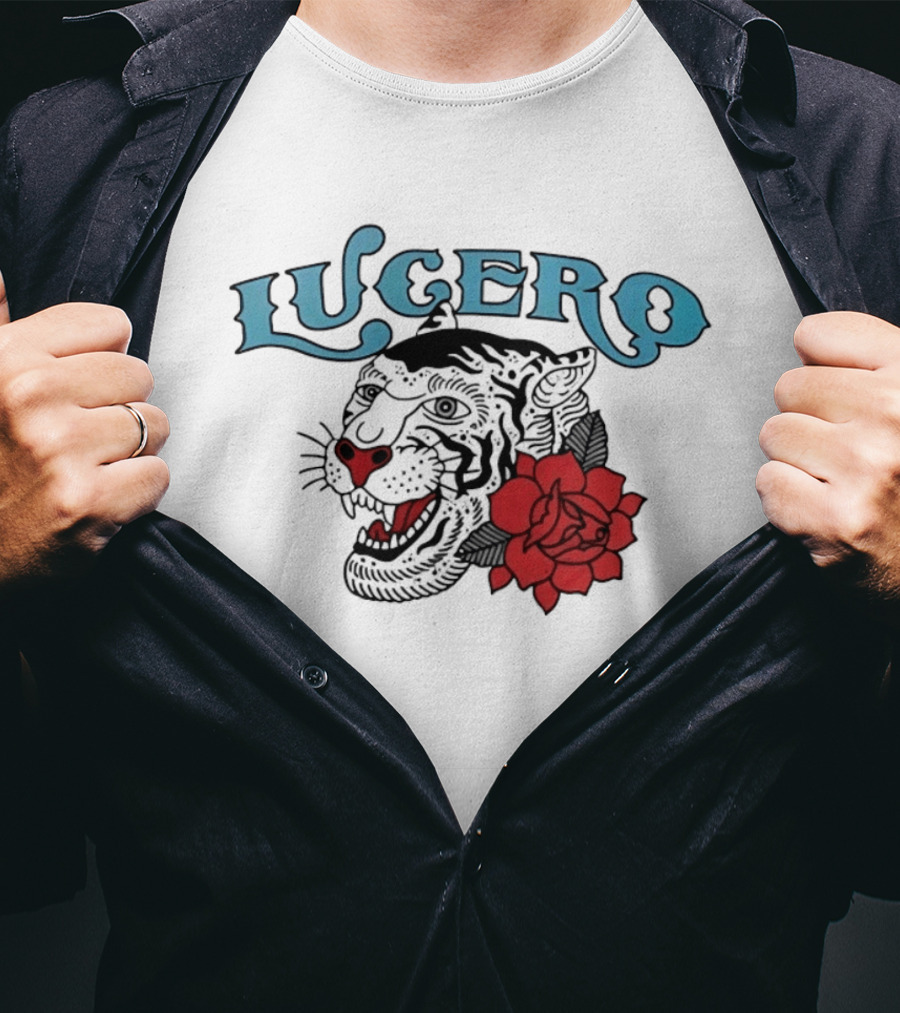 Lucero Band Tiger And Rose Rock Alternative Country T-Shirt