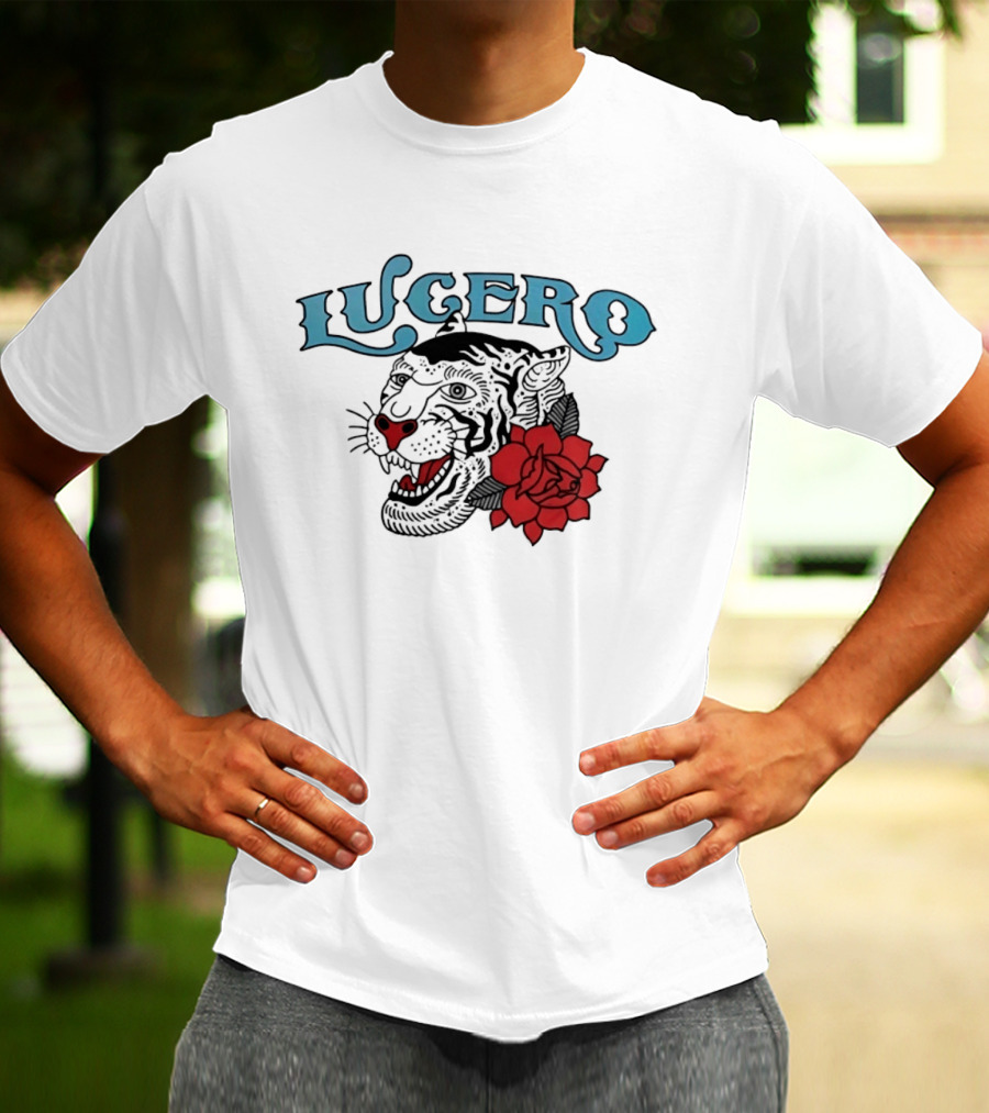 Lucero Band Tiger And Rose Rock Alternative Country T-Shirt