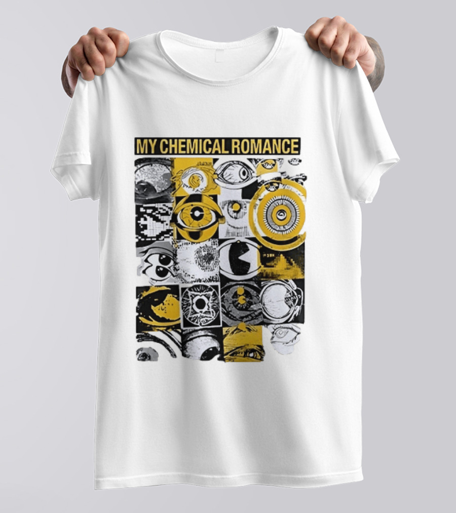 My Chemical Romance San Diego The Black Parade 2026 Petco Park Eye Collage T-Shirt