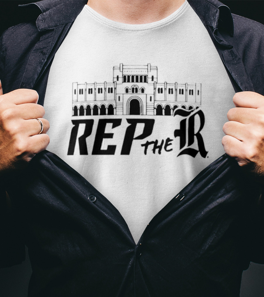 Rep The R Rice University Owls Stadium Campus College Sports T-Shirt